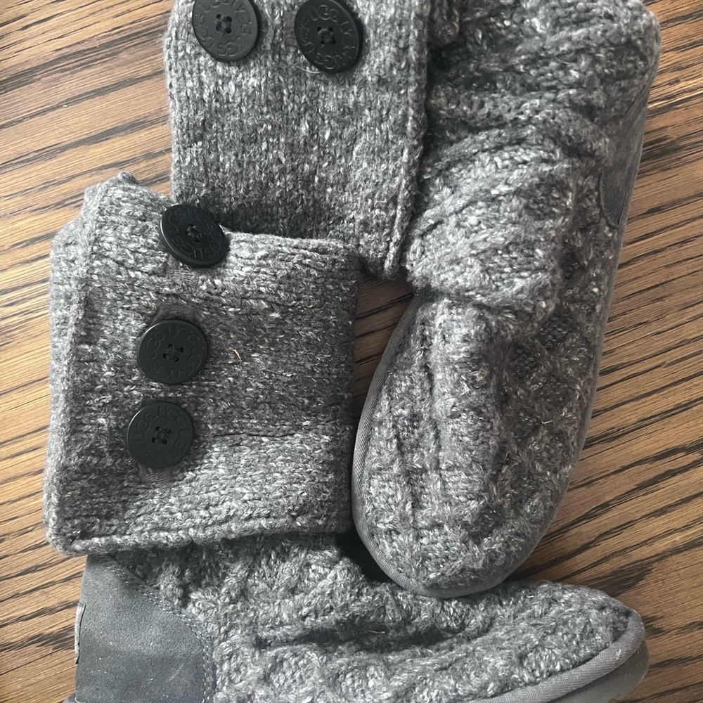 UGG Gray Winter Boots